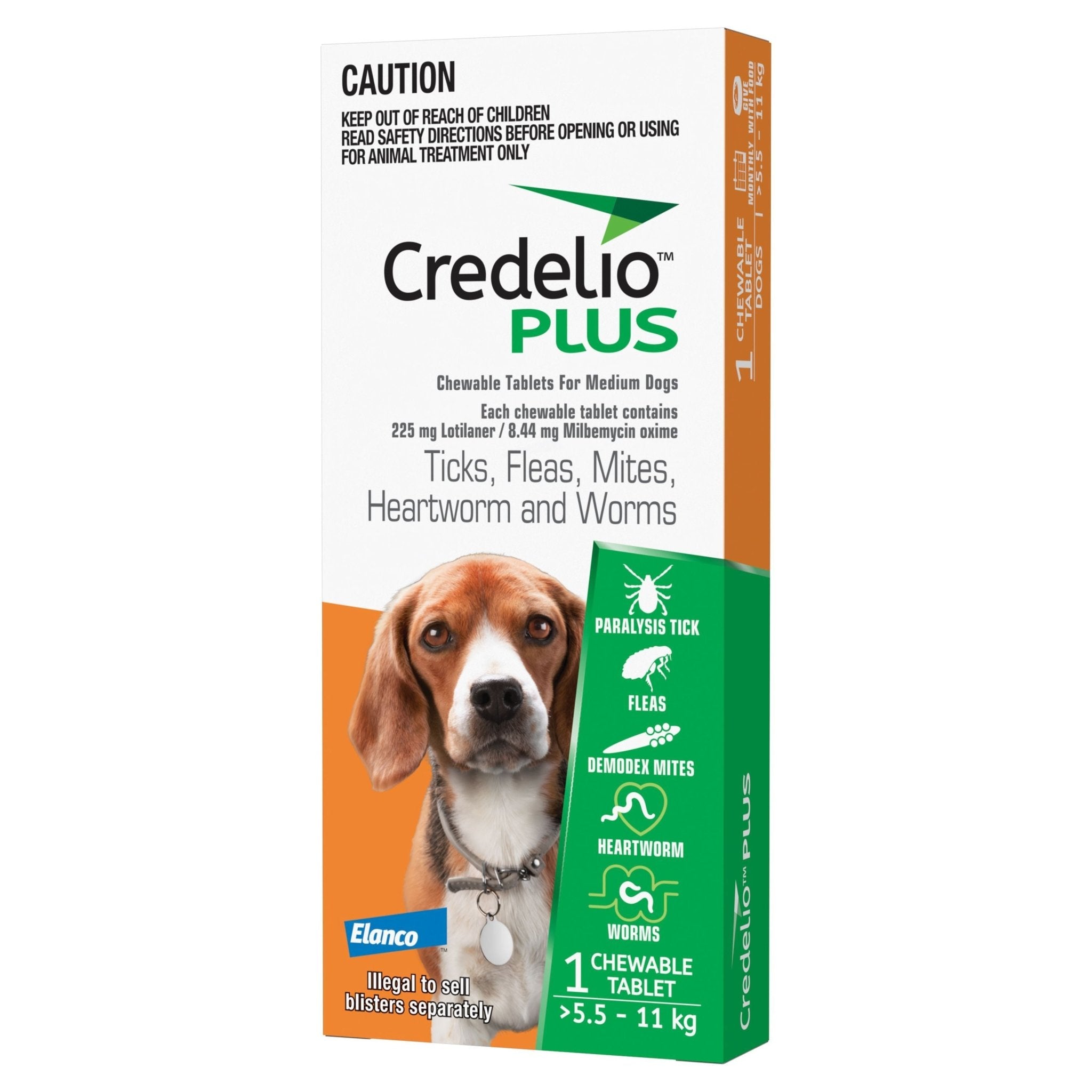 Credelio Plus for Medium Dogs - Furbabies Online