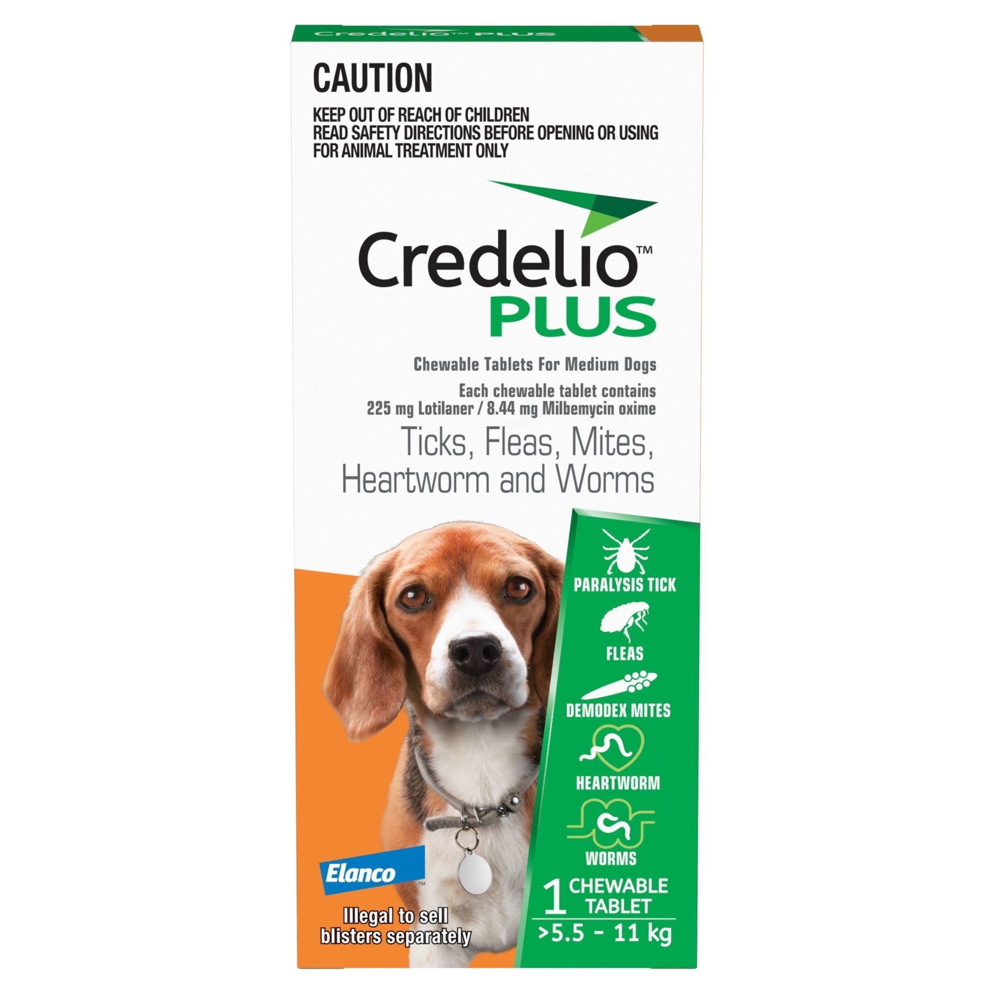 Credelio Plus for Medium Dogs - Furbabies Online