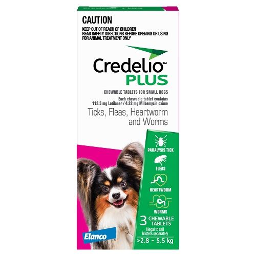 Credelio Plus Small Dog - Furbabies Online