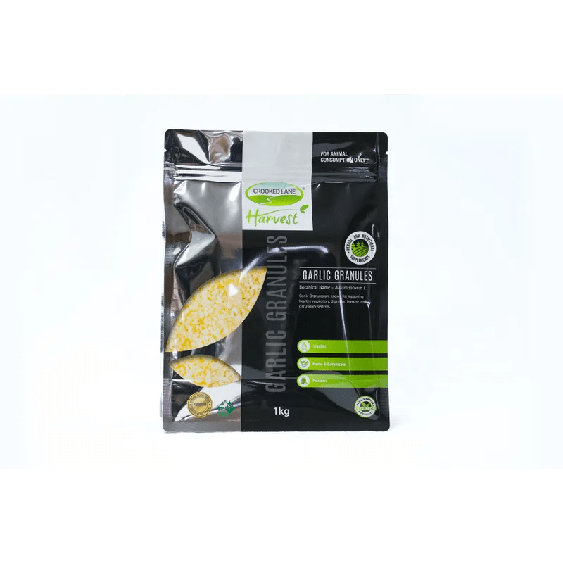 CROOKED LANE GARLIC GRANULES (4 Weight) - Furbabies Online