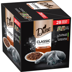 Dine Classic Chicken & Beef Liver in Gravy 28pk - Furbabies Online