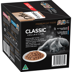 DINE CLASSIC SALMON TUNA MORNAY & CHEESE 28PK - Furbabies Online