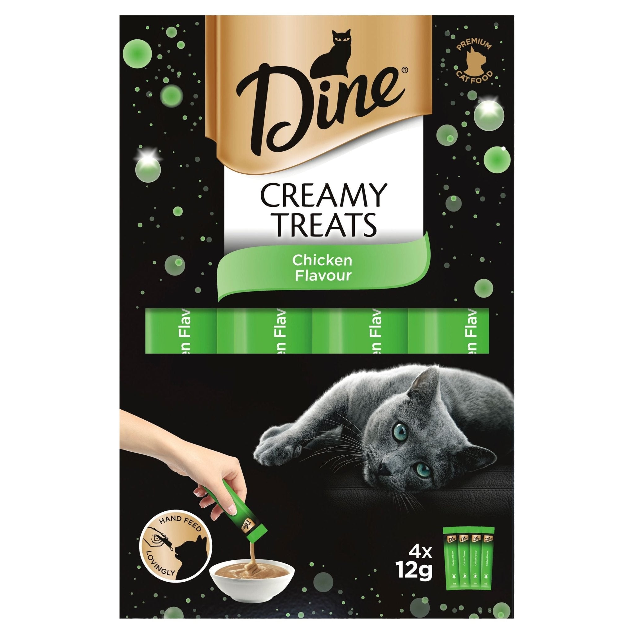 Dine Snacks Creamy Treat 40g 8pk (3 Flavour) - Furbabies Online
