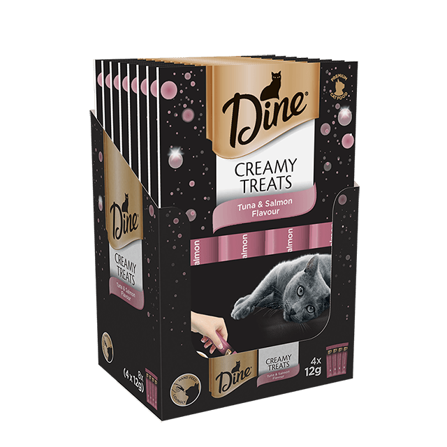Dine Snacks Creamy Treat 40g 8pk (3 Flavour) - Furbabies Online