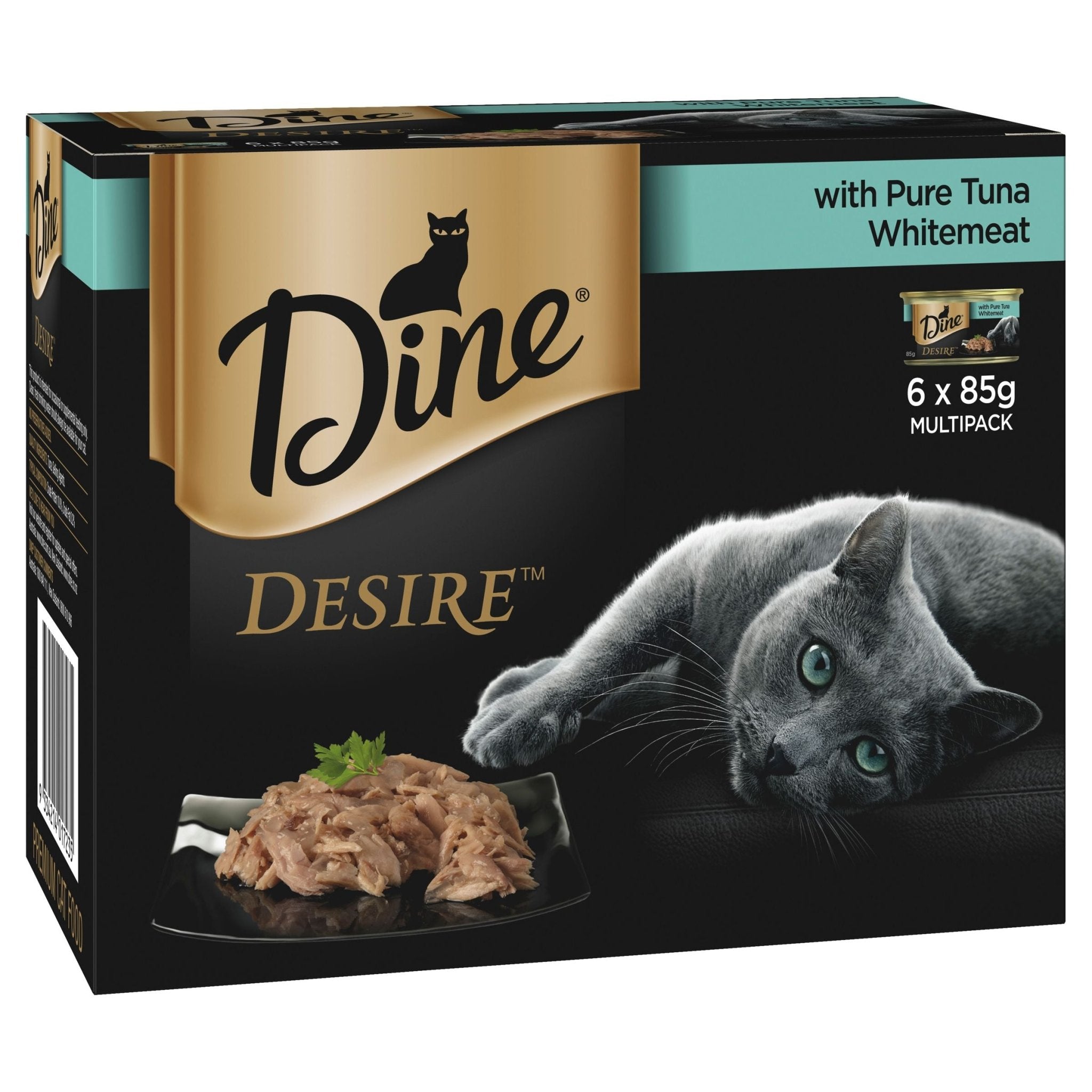 Dine Wet Desire Pure Tuna Whitemeat 85g x 6 Pack - Furbabies Online