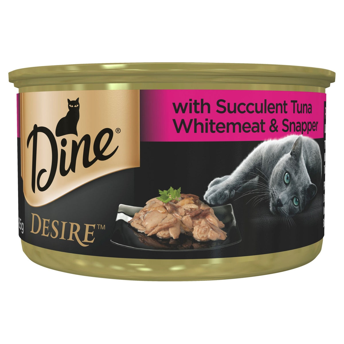 Dine Wet Desire Tuna & Snapper 85g 24pk - Furbabies Online