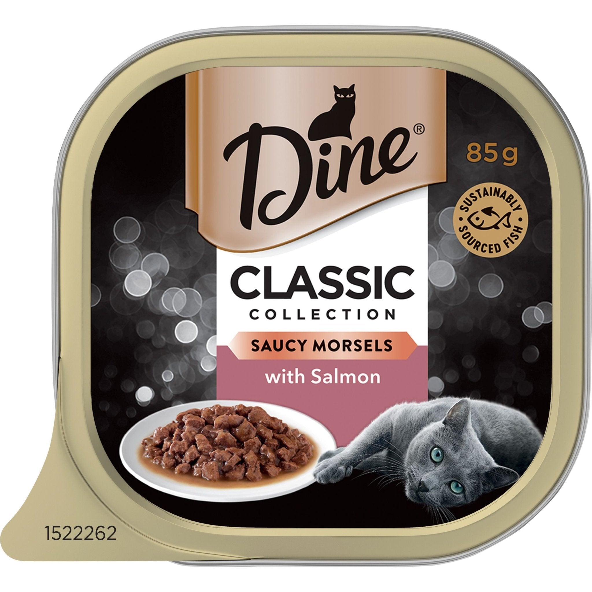 Dine Wet Salmon in Seafood Sauce 85g 14Pk - Furbabies Online