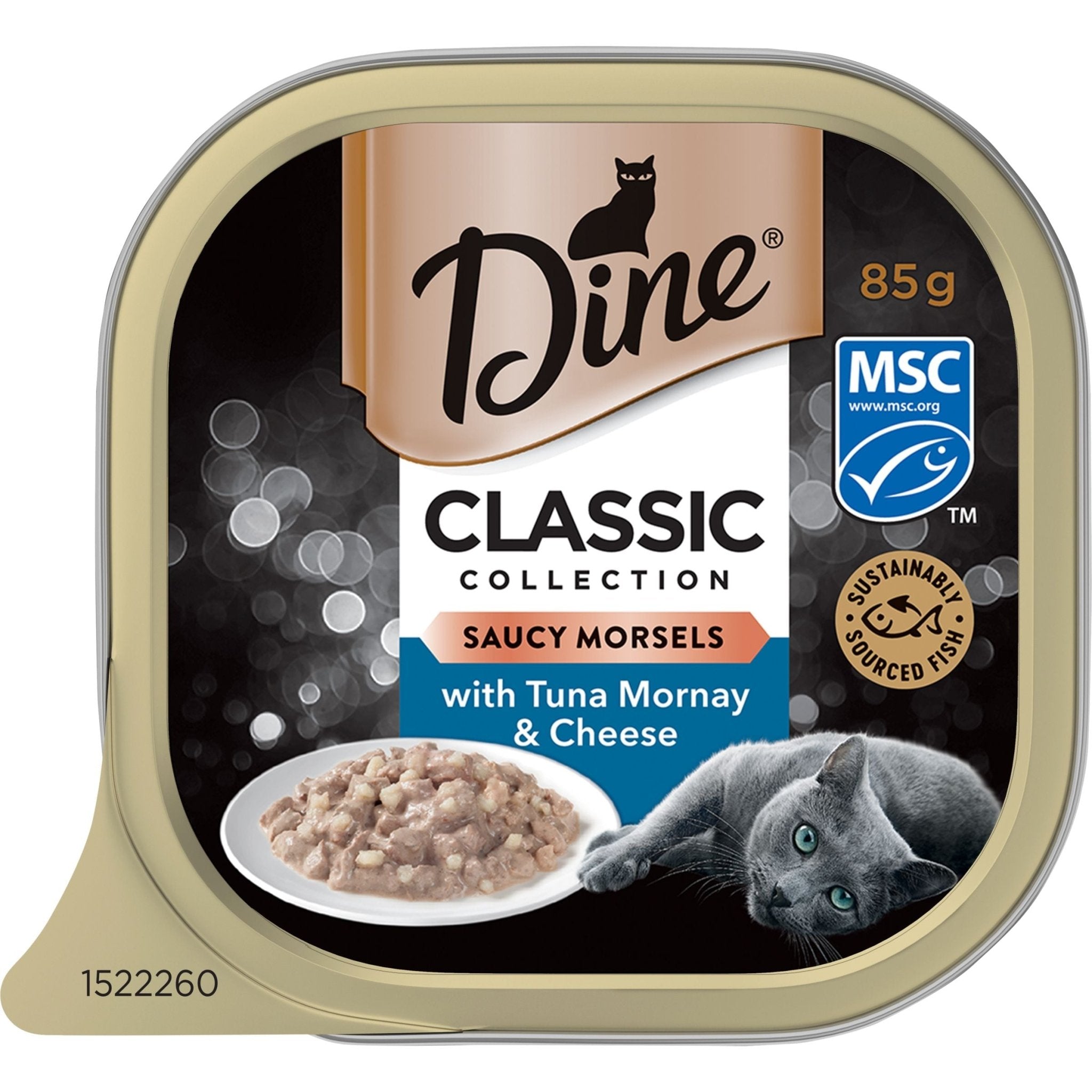 Dine Wet Tuna Mornay with Cheese 85g 14 Pack - Furbabies Online