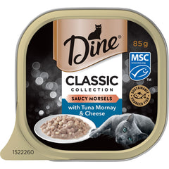 Dine Wet Tuna Mornay with Cheese 85g 14 Pack - Furbabies Online