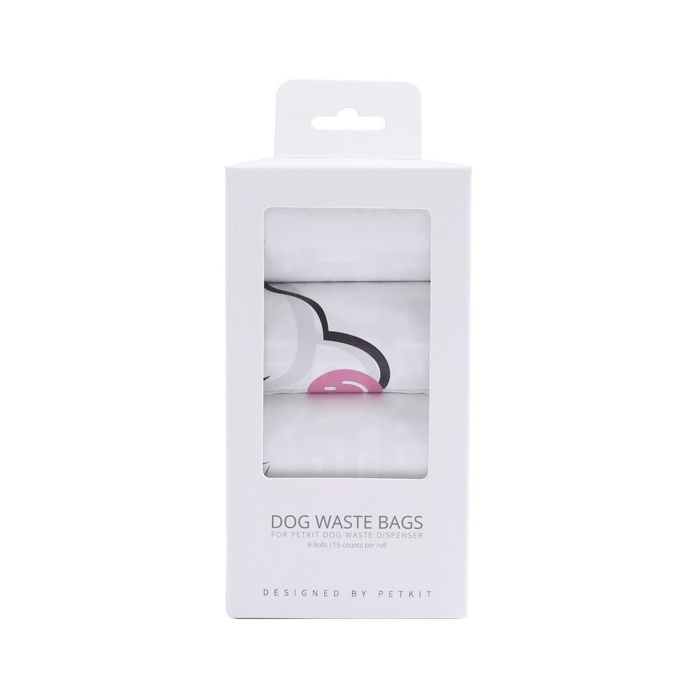 Dog Waste Bag Refill - 8 Rolls - Furbabies Online