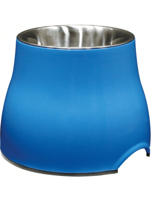 Dogit 2 in 1 Elevated Dog Dish Blue 300ml - Furbabies Online