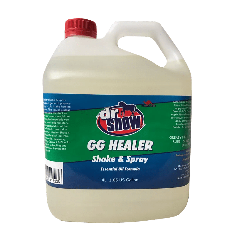 DR SHOW GG HEALER SHAKE & SPRAY (2 Weight) - Furbabies Online