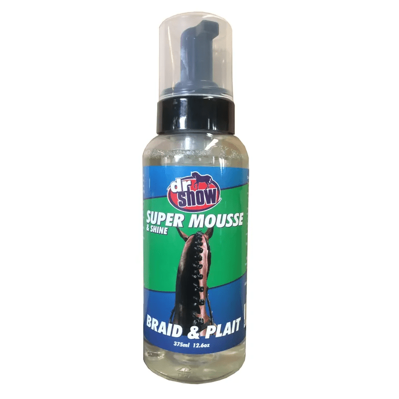 DR SHOW SUPER MOUSSE BRAID & SHINE 375 ML - Furbabies Online