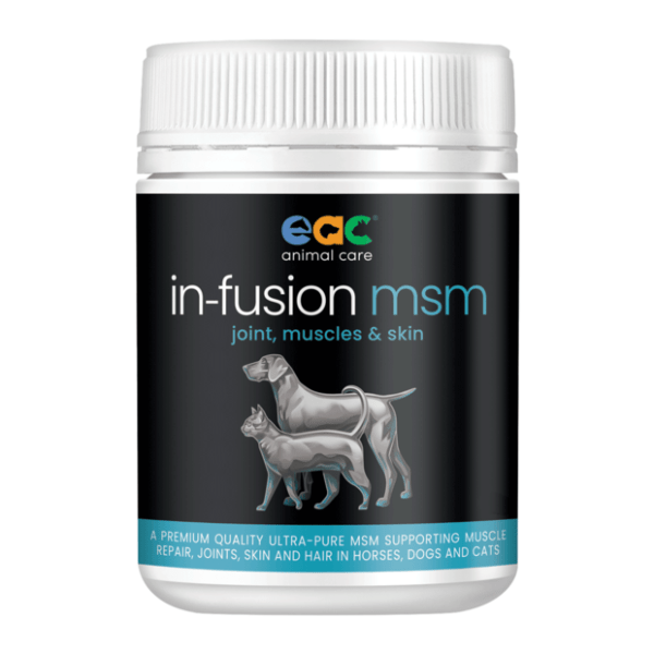 EAC Animal Care Infusion Ultra Pure MSM: Comprehensive Joint Care for Pets - Furbabies Online