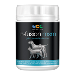 EAC Animal Care Infusion Ultra Pure MSM: Comprehensive Joint Care for Pets - Furbabies Online