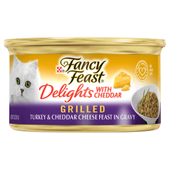 Fancy Feast Classic Cheddar Grilled 85g 24 - Pack (2 Flavour) - Furbabies Online