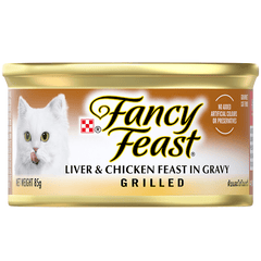 Fancy Feast Grilled Liver & Chicken 85g 24 - Pack - Furbabies Online
