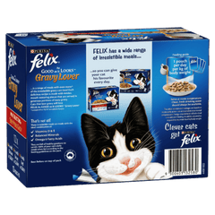 FELIX GRAVY LOVERS MEAT 12X85G - Furbabies Online