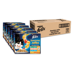 FELIX SENSATIONS FISHY SELECTIONS 12X85G - Furbabies Online