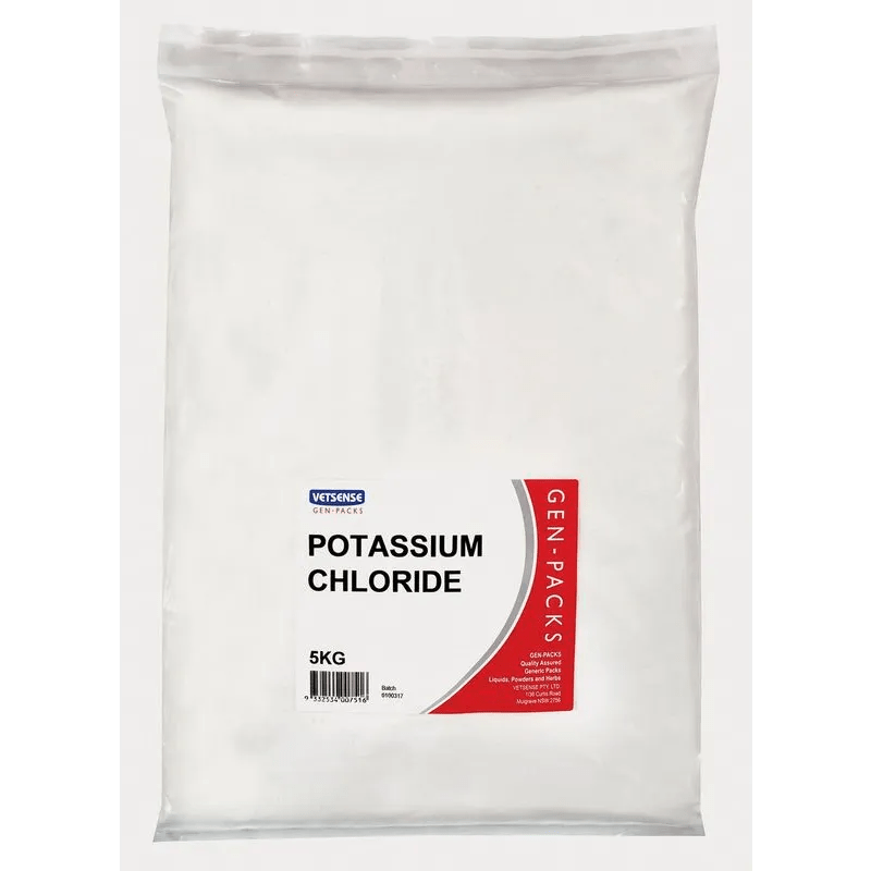 GEN PACK POTASSIUM CHLORIDE (3 Weight) - Furbabies Online