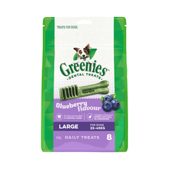 Greenies Blueberry Flavour Large Dog Dental Treats - Furbabies Online
