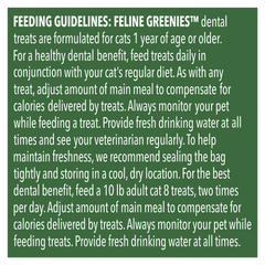 GREENIES Cat Treats Dental Oven Roasted Chicken Flavour - Furbabies Online