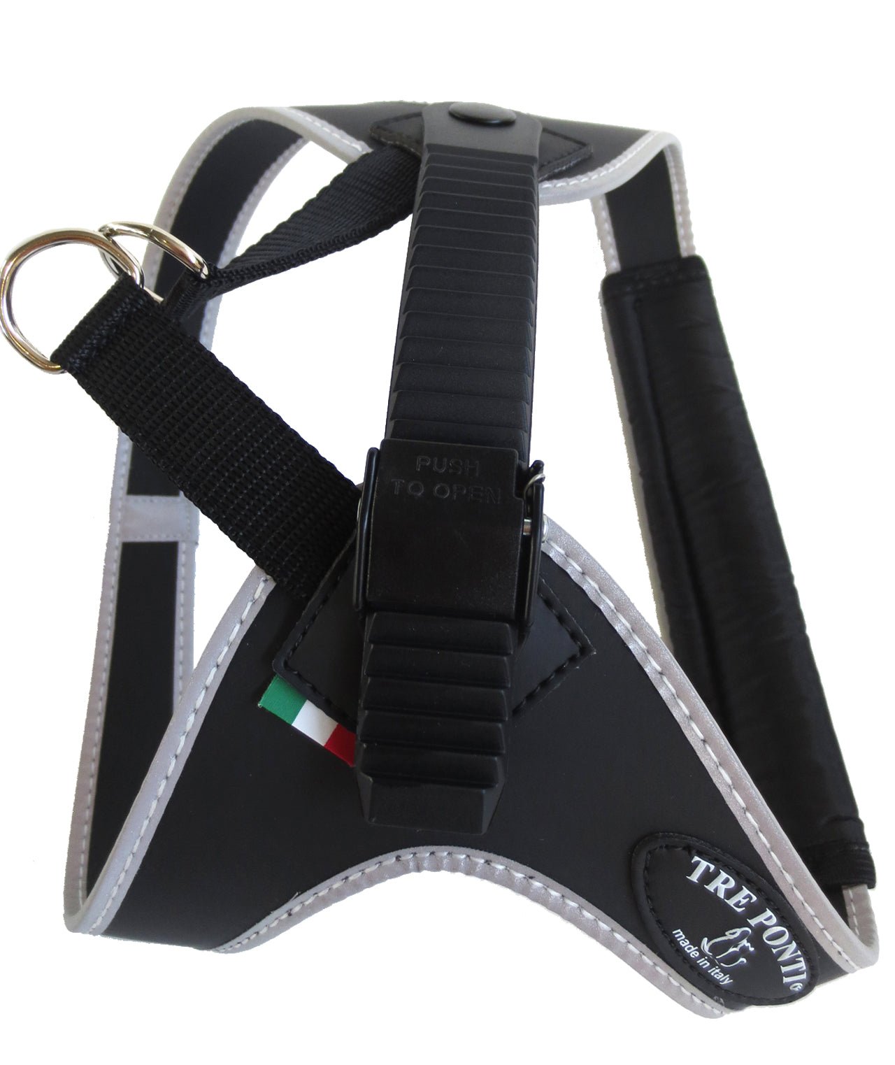Harness for Large Dogs Dorsal Reflective Hem Size XXL Red - Furbabies Online