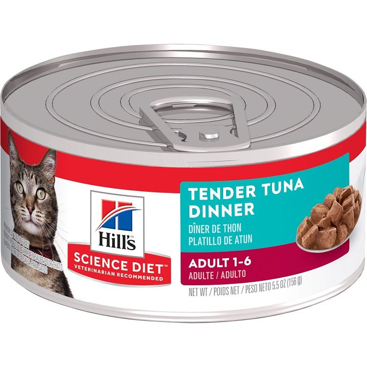 Hill's Adult Cat Tender Dinners 156g (24 Pack) (2 Flavour) - Furbabies Online