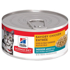 Hills Cat Adult Indoor 156g 24pk - Furbabies Online