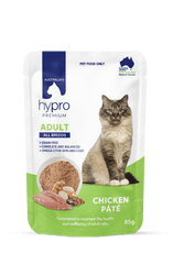 HyPro Premium Cat GF Chicken Pate 85g 12 - Pack - Furbabies Online