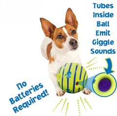 Interactive Dog Toy Ball with Fun Giggle Sounds - Furbabies Online