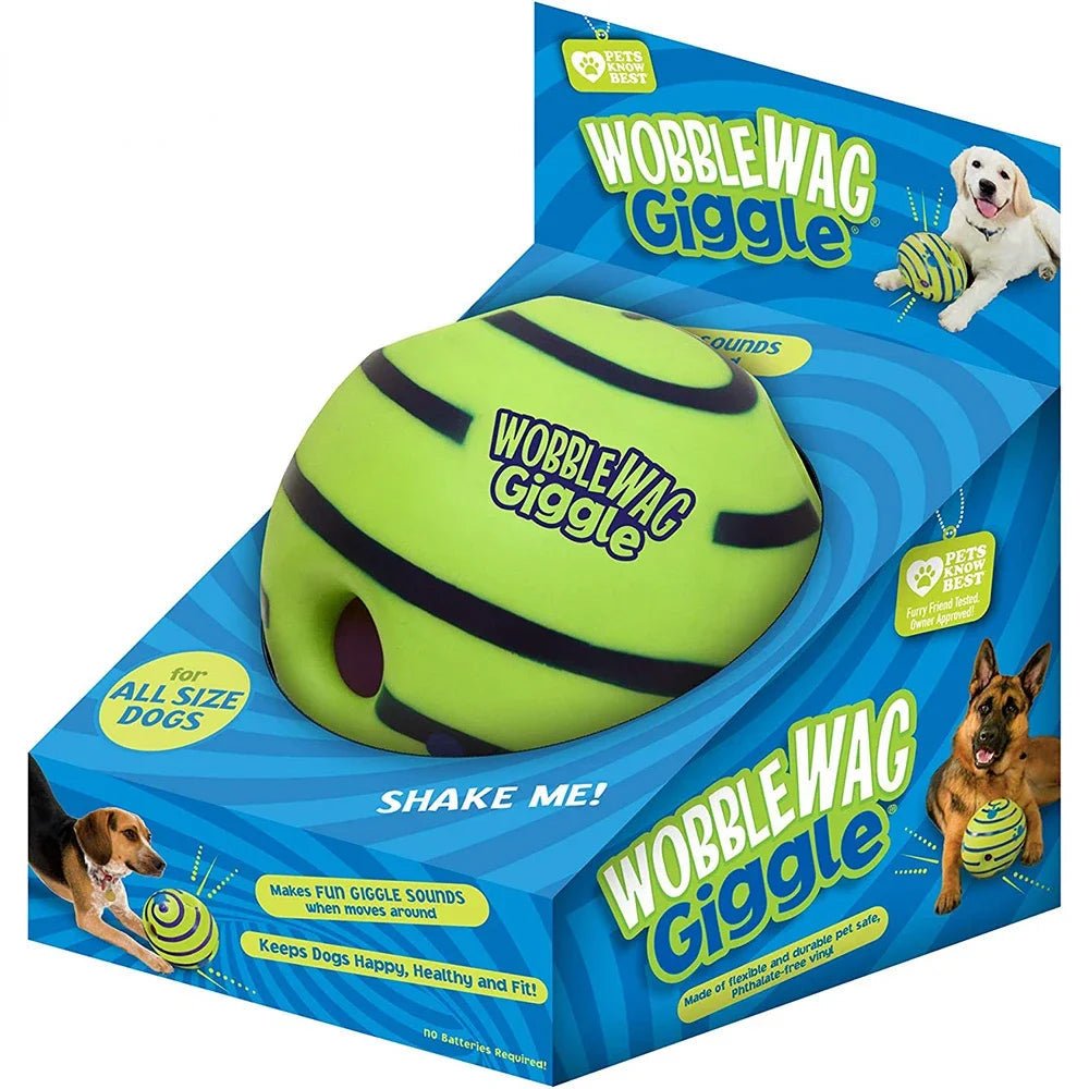 Interactive Dog Toy Ball with Fun Giggle Sounds - Furbabies Online