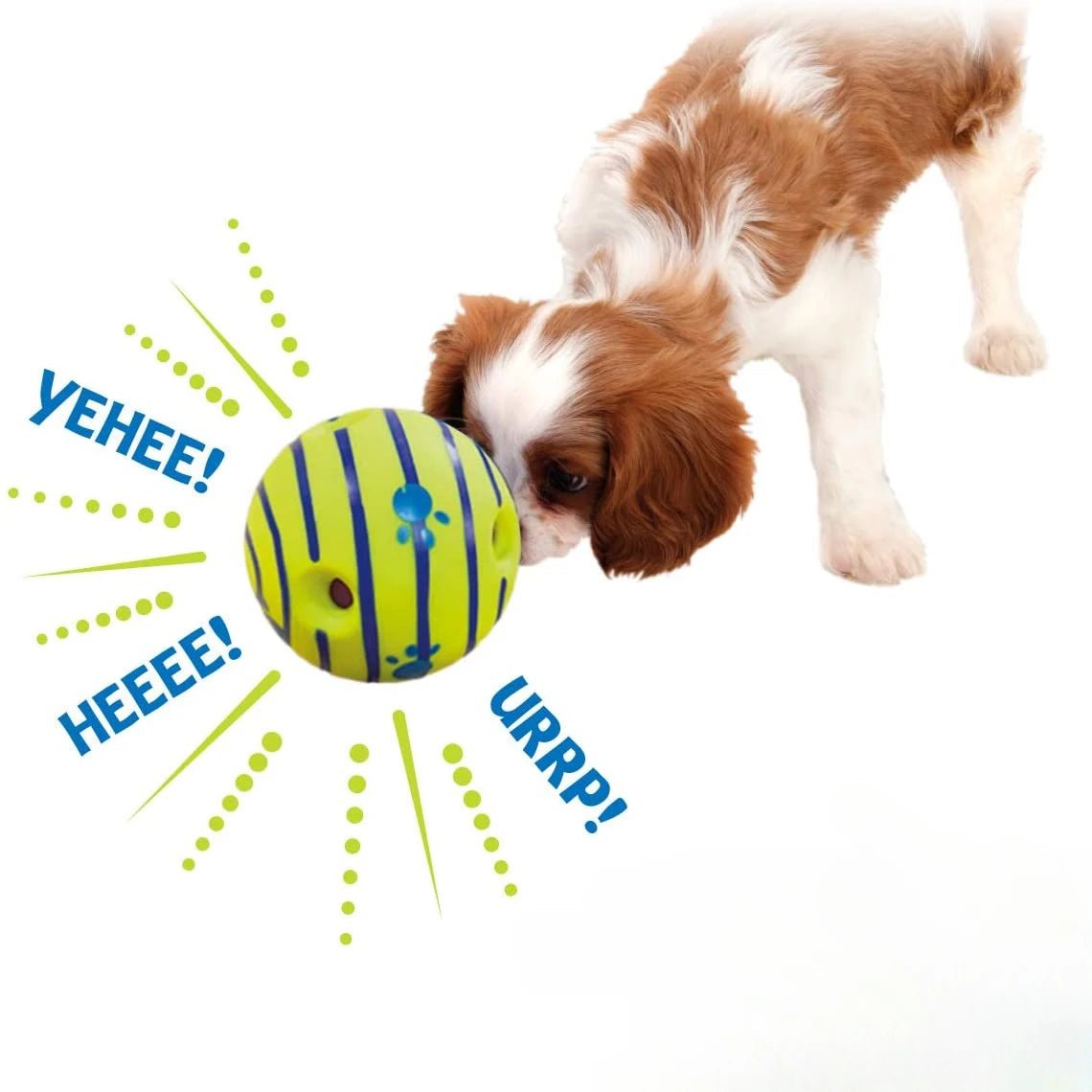 Interactive Dog Toy Ball with Fun Giggle Sounds - Furbabies Online