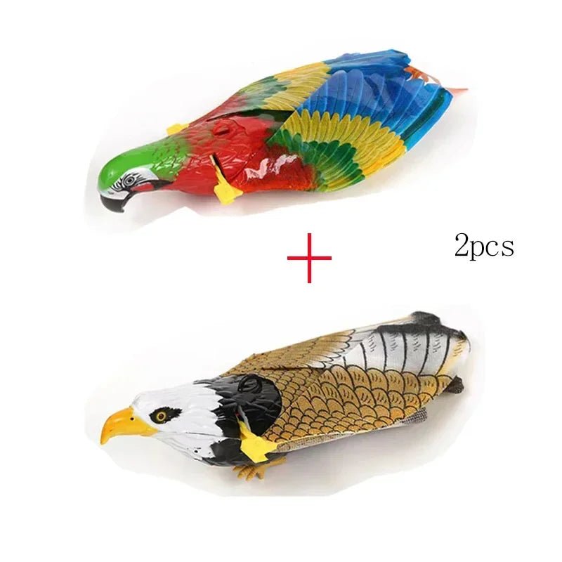 Interactive Hanging bird Teaser & Scratch Rope - Furbabies Online
