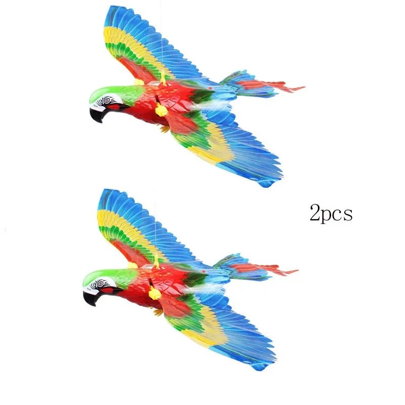 Interactive Hanging bird Teaser & Scratch Rope - Furbabies Online