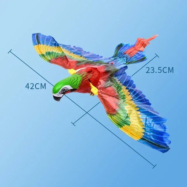 Interactive Hanging bird Teaser & Scratch Rope - Furbabies Online