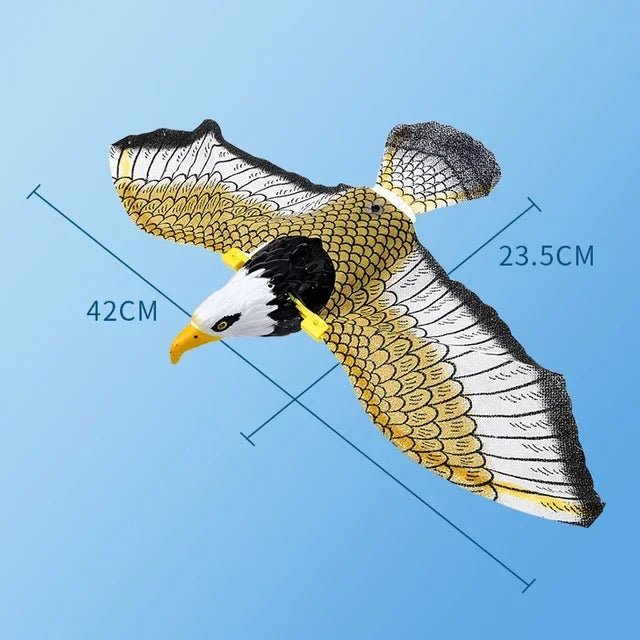 Interactive Hanging bird Teaser & Scratch Rope - Furbabies Online