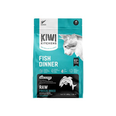 Kiwi Kitchens Freeze - Dried Fish Cat Dinner (3 Weights) - Furbabies Online