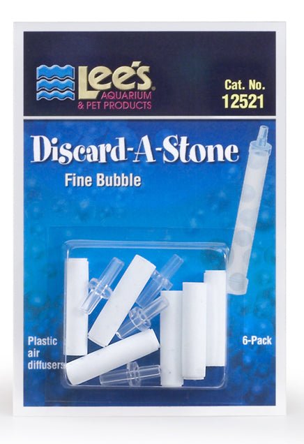 Lee's Discard a Stone Airstone Fine (card of 6) - Furbabies Online