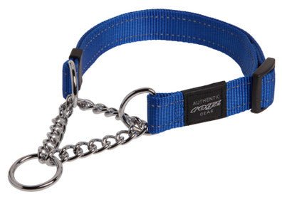 Patento Halsband Collar Medium 40 - 50cm Blue - Furbabies Online