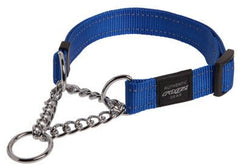Patento Halsband Collar Medium 40 - 50cm Blue - Furbabies Online