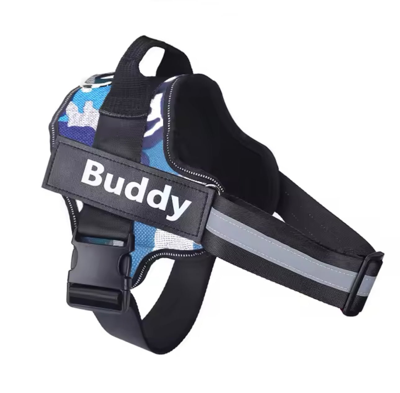 Personalized Dog Harness NO PULL Reflective Breathable Customisable Name Tag! - Furbabies Online