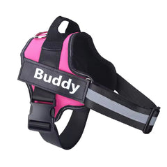 Personalized Dog Harness NO PULL Reflective Breathable Customisable Name Tag! - Furbabies Online
