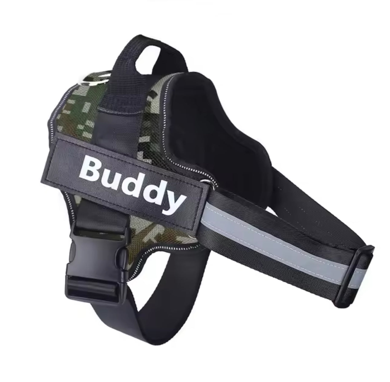 Personalized Dog Harness NO PULL Reflective Breathable Customisable Name Tag! - Furbabies Online