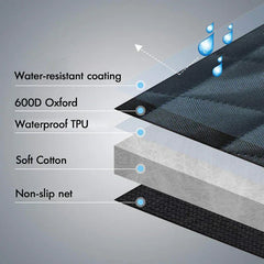 Pet Amigos Back Seat Protector™ - Superior Car Protection & Comfort Cover - Furbabies Online