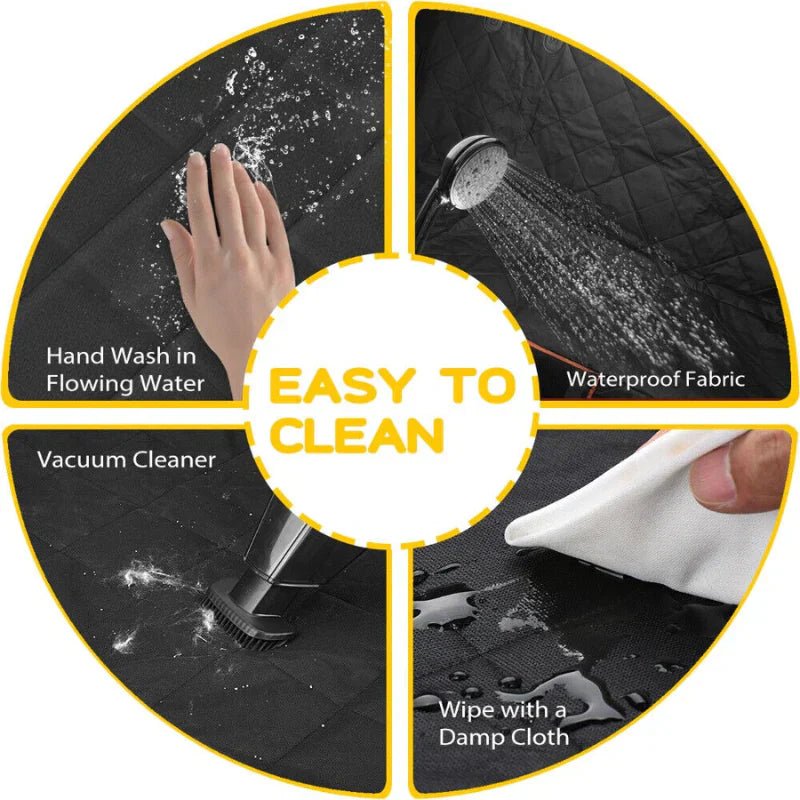 Pet Amigos Back Seat Protector™ - Superior Car Protection & Comfort Cover - Furbabies Online