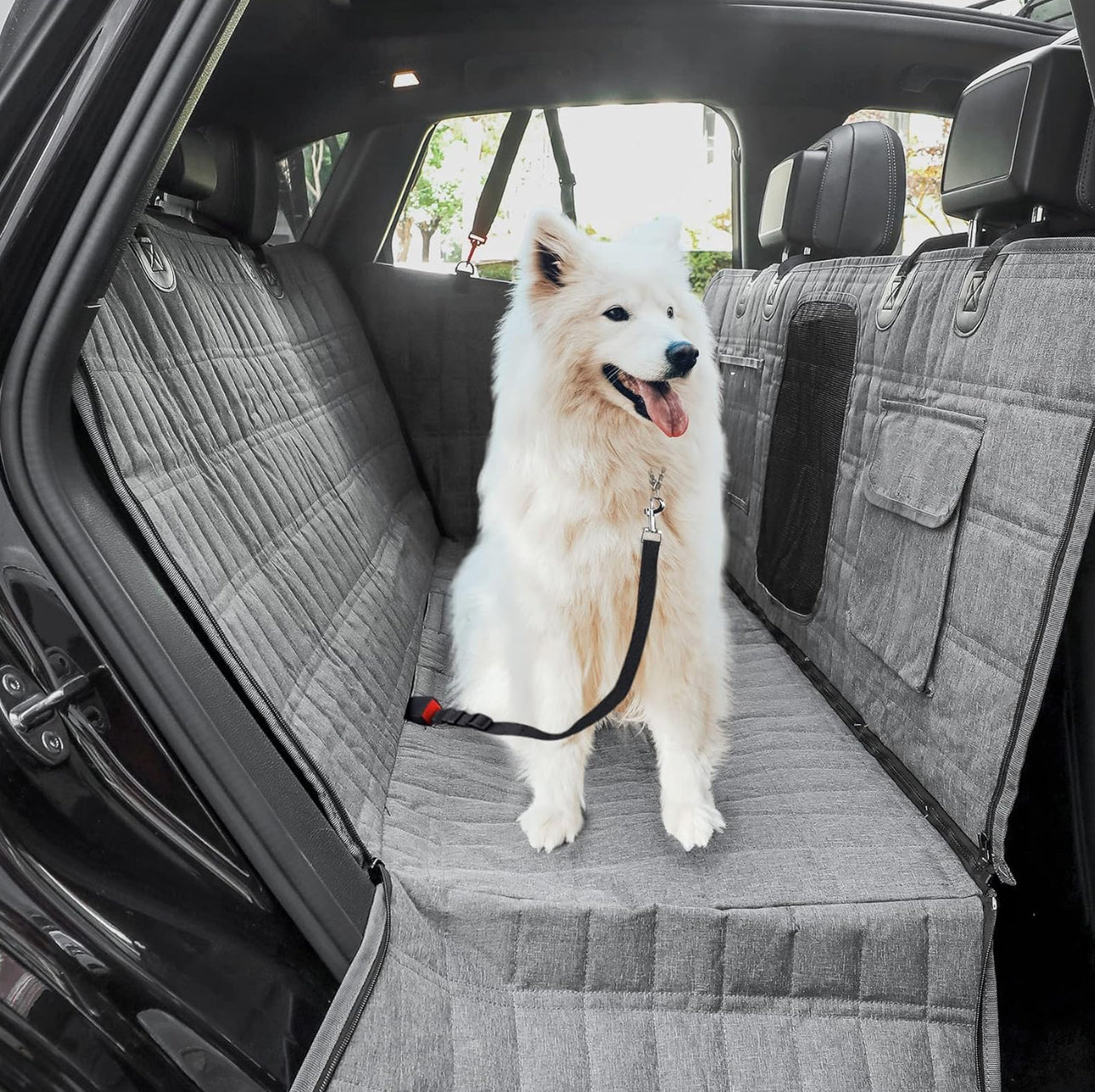Pet Amigos Back Seat Protector™ - Superior Car Protection & Comfort Cover - Furbabies Online