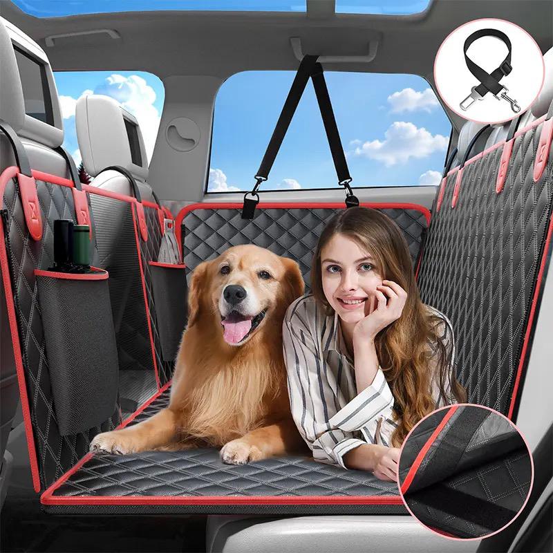Pet Amigos Dog Back Seat Protector - Hard Base - Furbabies Online
