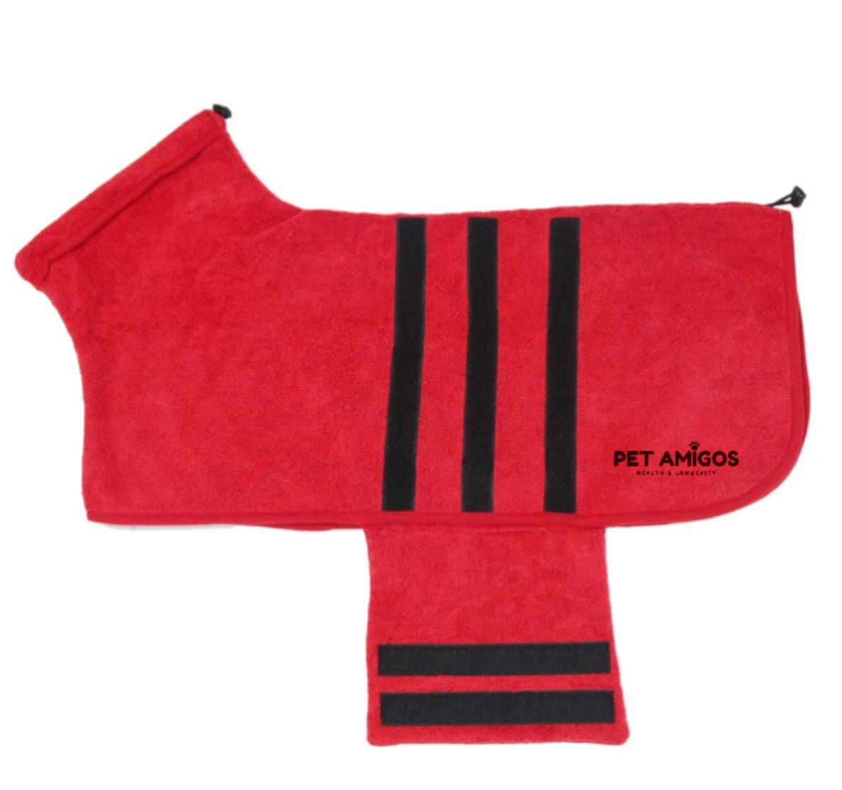Pet Amigos Poncho - Ultra Absorbent Towel for Pets - Furbabies Online