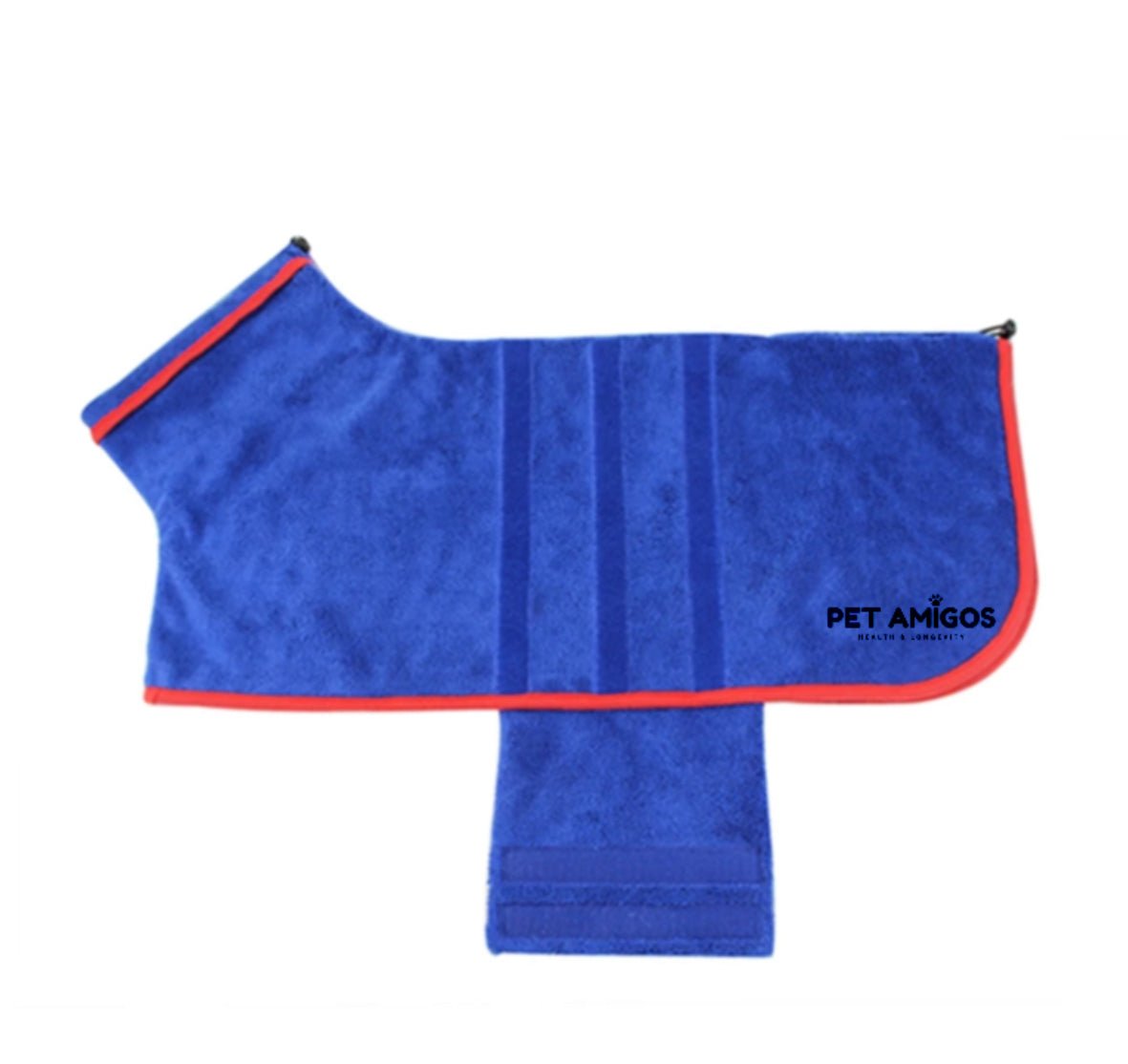 Pet Amigos Poncho - Ultra Absorbent Towel for Pets - Furbabies Online